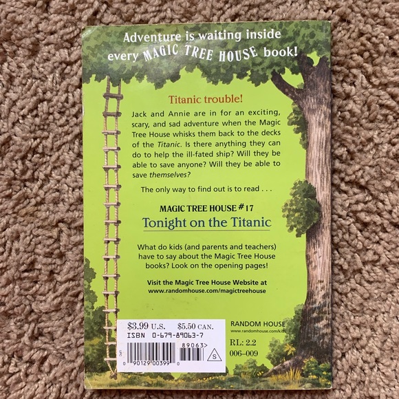 Magic Tree House Titanic Kids Book - Picture 2 of 6